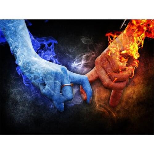 DIY Handmade Needlework Embroidery Kits Square Full Drill Diamond Painting Owl Pattern Cross Stitch For Valentines