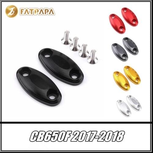 FOR HONDA CB650F 2017 2018 Motorcycle Accessories CNC Rearview Mirror Cover