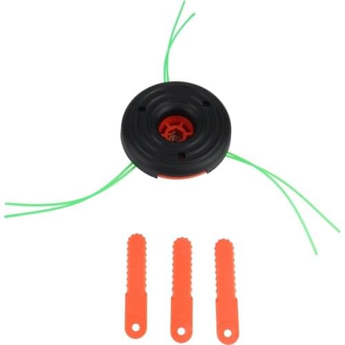 Lawn Mower Grass Head, Frosted/Iron/Aluminum Rust Removal Head, Brush Cutting Head, Garden Accessories Weeding Head