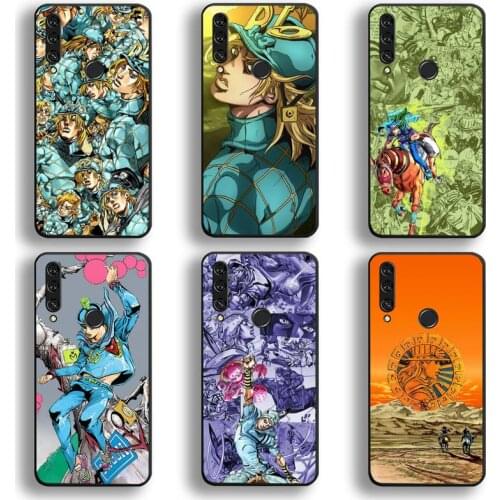 JOJO Part 7 Steel Ball Run SBR anime Phone Case Huawei Y6P Y8S Y8P Y5II Y5 Y6 2019 P Smart Prime Pro