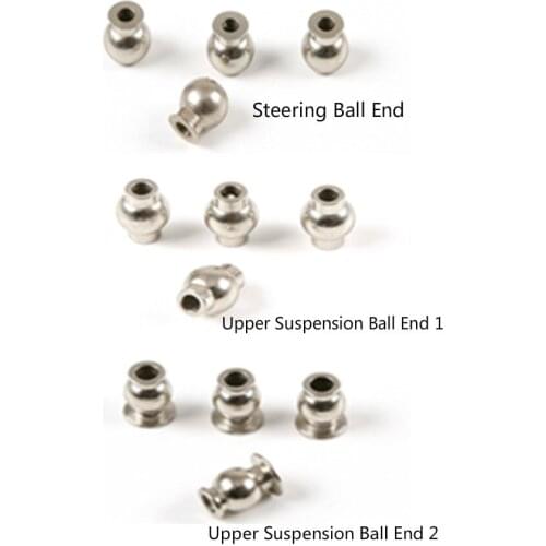 Steering Ball End and Upper Suspension Ball End Set for 1/5 Rovan F5 Truck Spare Parts MCD XS5