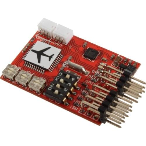 1pcs JCX-M6 M6 Flight Controller (Digital gyro) for RC Fixed-wing Airplane V-tail Model Plane FPV Wholdesal