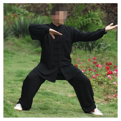 Hotsale Tai chi Uniform Cotton 5 Color High Quality Wushu Kung fu Clothing Kids Adults Martial arts Wing Chun Suit