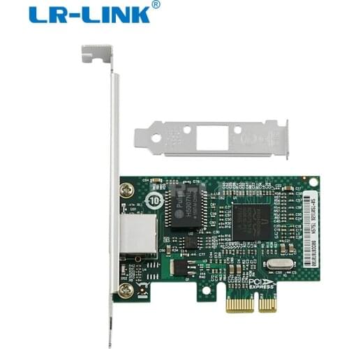 LR-LINK 9210MT Gigabit Ethernet Desktop Adapter PCI express Network Card 10/100/1000M PCI-e lan Card Broadcom BCM5751 NIC