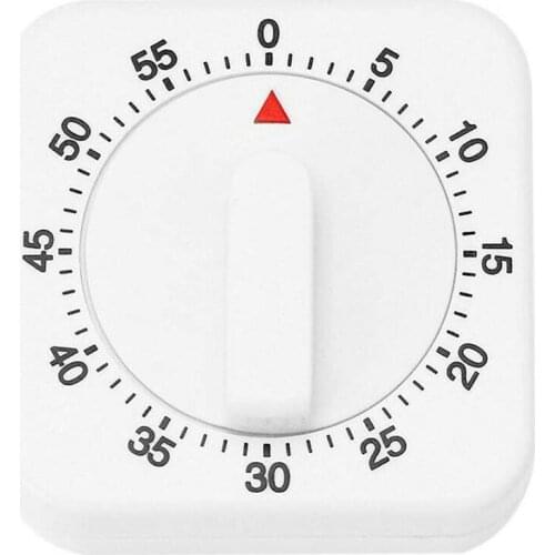 60min Timer Innovative Mini Portable Kitchen Cooking Timer Countdown 60 Minutes Alarm Mechanical Time Reminder Tool For Kitchen