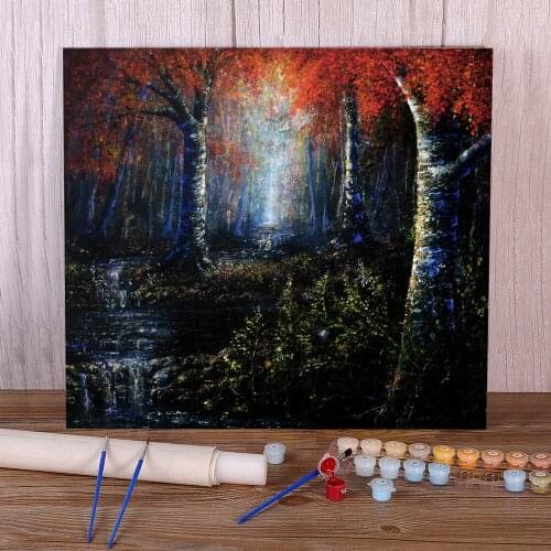 Natural Scenery Nothing Compares DIY Painting By Numbers Kit Acrylic Paints 50*70 Painting On Canvas Decorative Handiwork