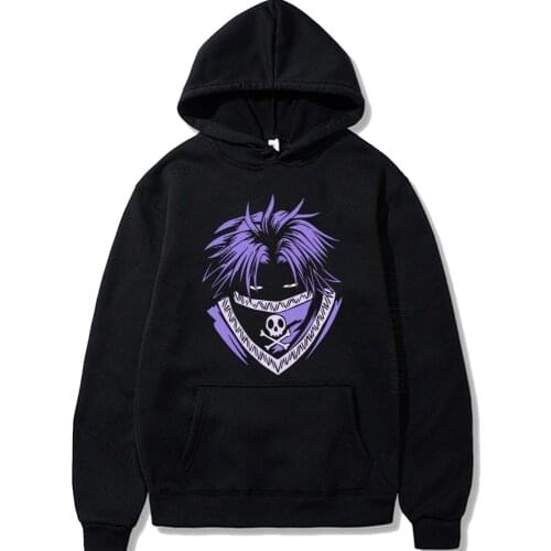 Feitan HXH Daily Casual Hoodie Men Clothes Hunter X Hunter Togashi Yoshihiro Japanese Anime Sweatshirt Daily Casual Streetwears