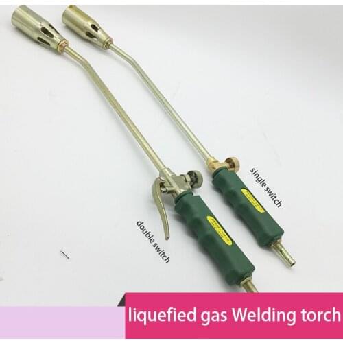 Gas Burner Professional Liquefied Gas Blowtorch Weed Burner for Quenching Brazing Welding Heating Gas Soldering Iron 35mm Nozzle