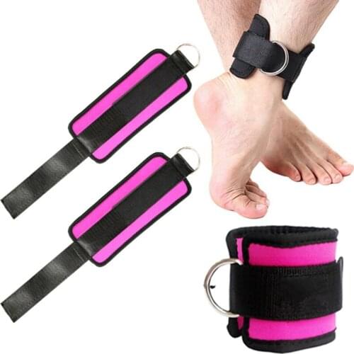 Ankle Straps for Cable Machines, Adjustable Comfort fit, Reinforce D-Ring-Premium Ankle Cuff to Improve Abdominal Muscle