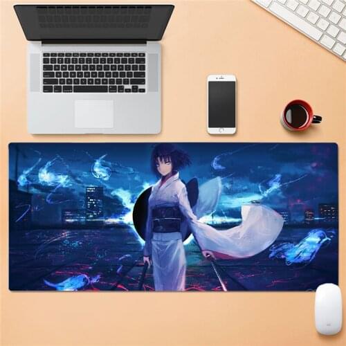 Pink beautiful girl heart cartoon mouse pad small cute office non-slip creative desk pad mouse pad anime mouse pad small mouse p