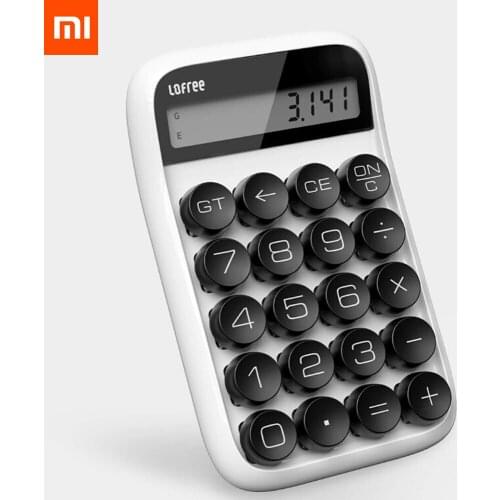 Xiaomi Youpin Lofree 3 Color Calculator Decompression Removable Intelligent Shutdown Key Cap Student Office Smart Calculation