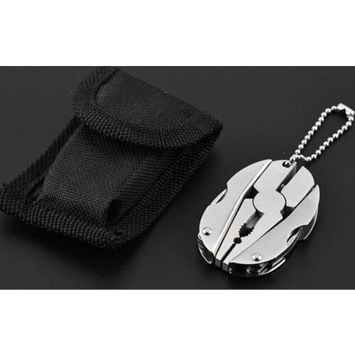 Stainless Steel Outdoor Portable Multitool Pliers Knife Key chain Screwdriver Multi Tools Mini Pliers Herramientas Multi Tool