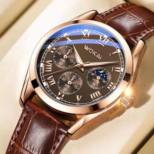WOKAI Mens Waterproof Watch China