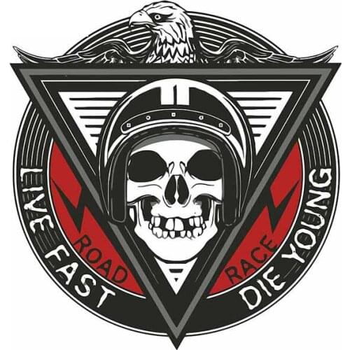 1 pieces LIVE FAST Sticker Funny Car Styling Auto SUV Vinyl Graphic Car Stickers Waterproof DIY Car Body Decals