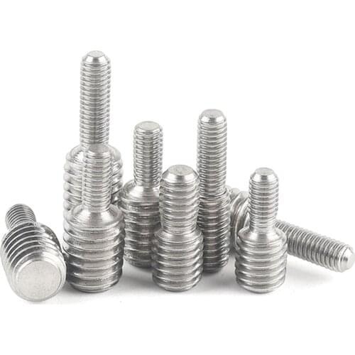 1pcs M3/M4M5/M6/M8/M10/M12/M14/M16stainless steel 304 Converter Reducing Bolt Camera Adapter Conversion Screw Double Heads Screw