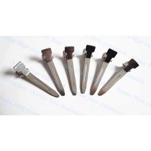 20pcs / pack hair extension section clips 4.6cm