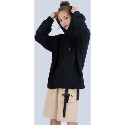 2020 Autumn Winter Women Hoodie Light Weight Sweatshirts Oversize Ladies Thin Pullovers Pocket Hooded Jacket Dropshipping