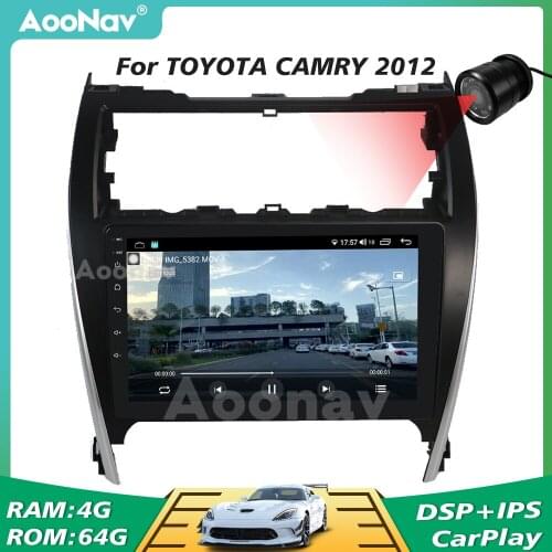 Car Radio For Toyota Camry 2012 America Model Wireless WIFI GPS Navigation Stereo Multimedia Player Head Unit 2 Din Headunit