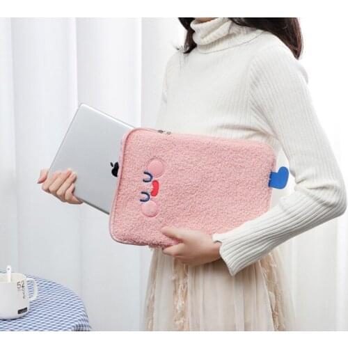 Tablet Case Pouch Ipad case bag cute IPAD Pro 11 inch storage bag Plush ipad case Recommend