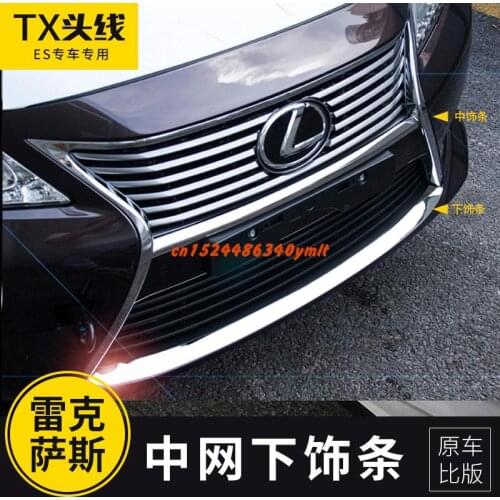 For LEXUS Es250 Es300h 2012 2013 2014 2015 Front Grille Around Trim Racing Grills Trim Car-styling