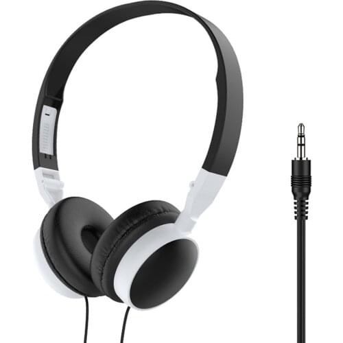 Hifi Wired Gaming Headset With Subwoofer Sound Quality 3.5mm Interface Foldable Portable Headset For PCs And Smartphones