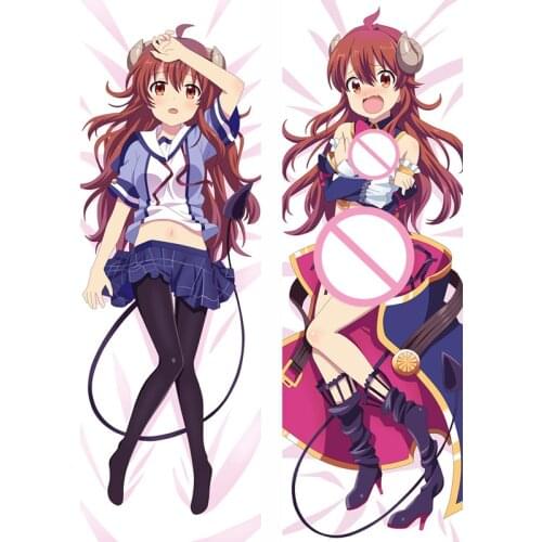 MMF Machikado Mazoku characters sexy girls Yuko Yoshida pillow cover anime Street Corner Demon Dakimakura body pillowcase