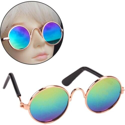 Fashion Oval Sunglasses Toys Doll Jewelry Accessorieshave Multiple Color For Kids Gift