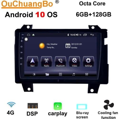 Ouchuangbo 4G Android 10 Car Radio GPS stereo For Great Wall Pao 2019 with 6GB 128GB 8 core blu ray screen CarPlay head unit