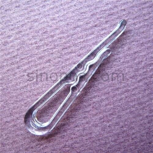 Plastic Jet Clips Toothed Clear, garment clothes packaging pants underwear coat sweater dress shirt clip with teeth transparent