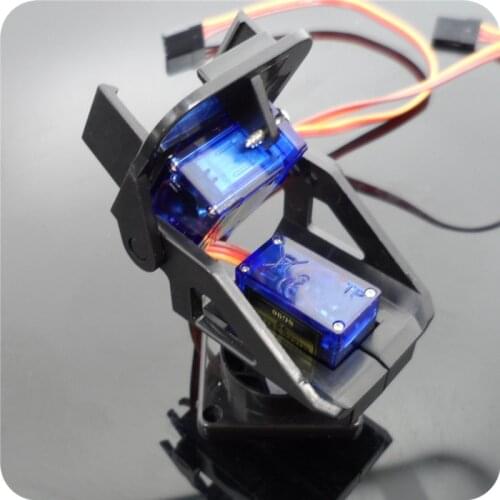 1set Nylon FPV Pan/Tilt Camera Mount compatible SG90 9g Servo For Arduino DIY RC Robot Toy Robotic Model Remote Control Teaching