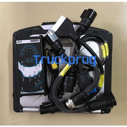 Thoughbook CF30+Truck Diagnostic Scanner ELTRAC EASY 13.1 for IVECO EASY diagnostic scanner tool ECI diagnostic interface