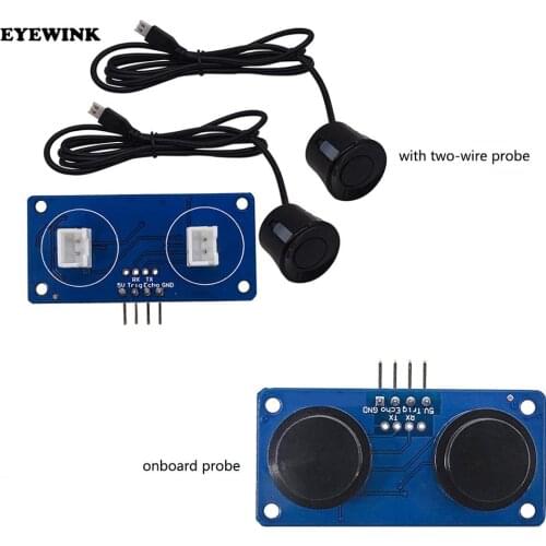 1pcs Waterproof ultrasonic ranging module dual probe ranging JSN-SR04T 0 blind spot robot avoidance