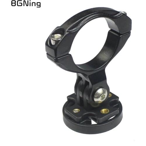 Bike Handle Bar Clamp MTB Holder for Garmin Stopwatch Mounting Adapter Bracket for Gopro for Bryton for CatEye Bicycle Sports