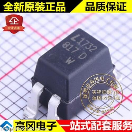 10pieces LTV-817S-TA1-D SMD-4 817 D LTV817D LITEON