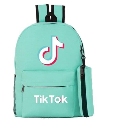 2pcs/set Printing School Bags Backpacks Schoolbag Fashion Kids Lovely Backpack For Children Girls Tik Tok School bag