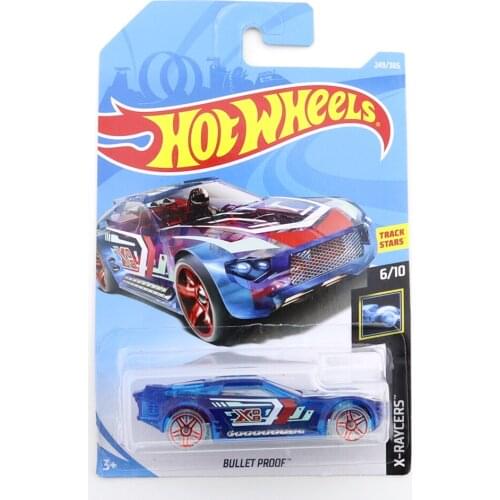 2018-249 Hot Wheels BULLET PROOF Mini Alloy Coupe 1/64 Metal Diecast Model Car Kids Toys Gift