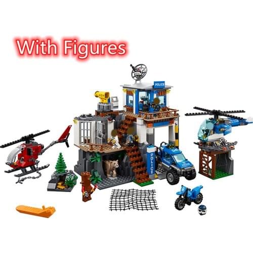 705Pcs 10865 Building Block Toy City Series 60174 Assembled Building Block Childrens Toy Gifts