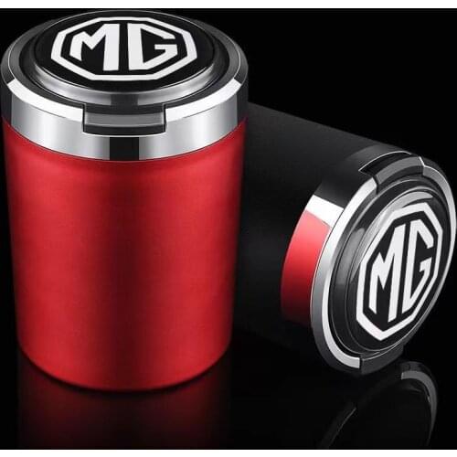 Car Interio accessories Car logo ashtray dedicated Cigarette Smoke Holder car ashtray for MG ZS 2017 2018 2019 Car Accessories