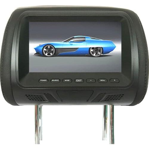 7 Inch Car Player Headrest Monitor Rear Seat Multimedia back seat car radio MP5/MP4/FM/Video car Player Rear Seat Entertainment
