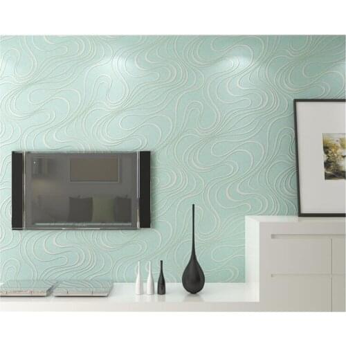 Beibehang tapety 3d modern streamlined abstract television background 3d wallpaper bedroom guest room bedside nonwoven wallpaper