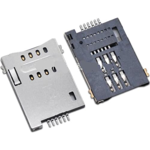 Free shipping 5PCS MUP C719 SIM card holder from the card slot Connector