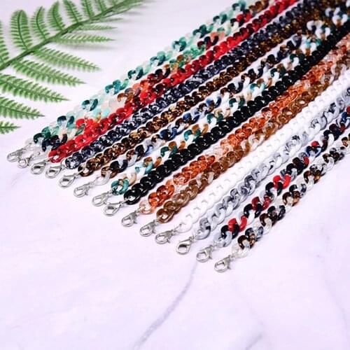 1Pc Acrylic Sunglasses Chain Women Men Reading Glasses Hanging Neck Chain Largand Glasses Chain Eyeglasses Strap Face Mask Chain