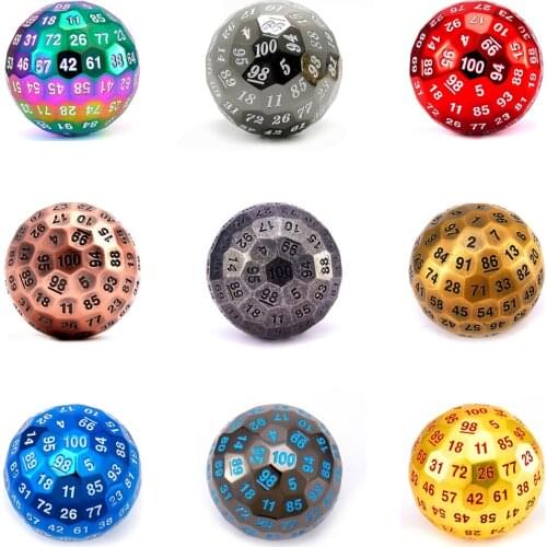 Chengshuo Rpg Metal Dice Dnd Polyhedron Dices Sets Table Cosplay Games Zinc Alloy New Tap The Dice Custom Color Pattern D1008
