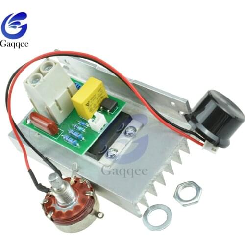 AC220V 10000 W High Power SCR BTA10 Electronic Voltage Regulator Speed Controller Digital Display For Dimming Speed Thermostat