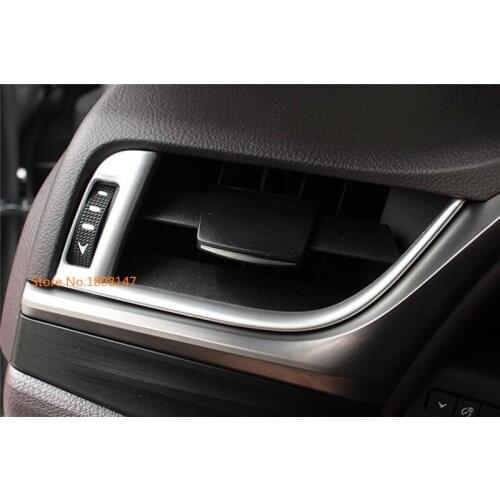 Car Cover Frame Lamp Trim Front Air Conditioning Condition Outlet Vent For Lexus ES ES200 ES250 ES300 ES350 2018 2019 2020