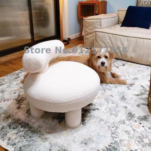 Lamb Small Stool Household Net Red Sofa Stool Child Chair Low Stool Simple And Creative Shoe Stool