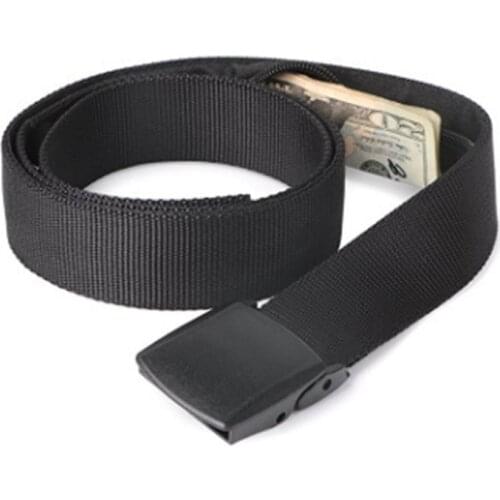 Trendy free shipping Travel Security Belt Hidden Money Pouch Money Wallet Pocket Waist Belt Safe one pieces