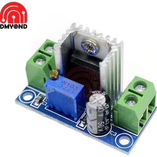 LM317 Module Adjustable Voltage Linear Regulator Power Supply LM317 DC-DC 4.2-40V To 1.2-37V Step Down Buck Converter Board