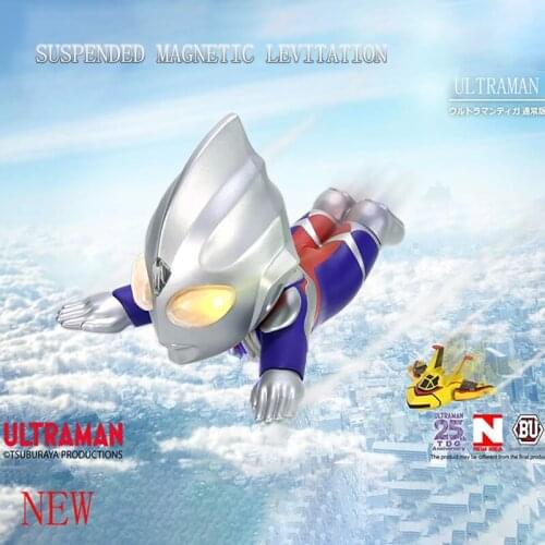 2021 New Levitation Superhero Ultraman Tiga Japanese Animation Prototype Luminous Band Sound Effect Model Hand-made Boy Toy