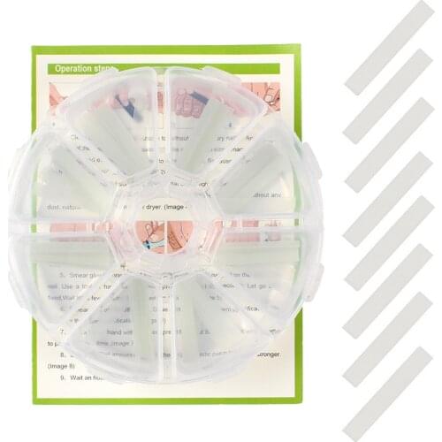 120pcs Sticker Toe Nail Toenia Ingrown Toenail Correction Patch Foot Care Straightening Clip Portable Transparent Professional